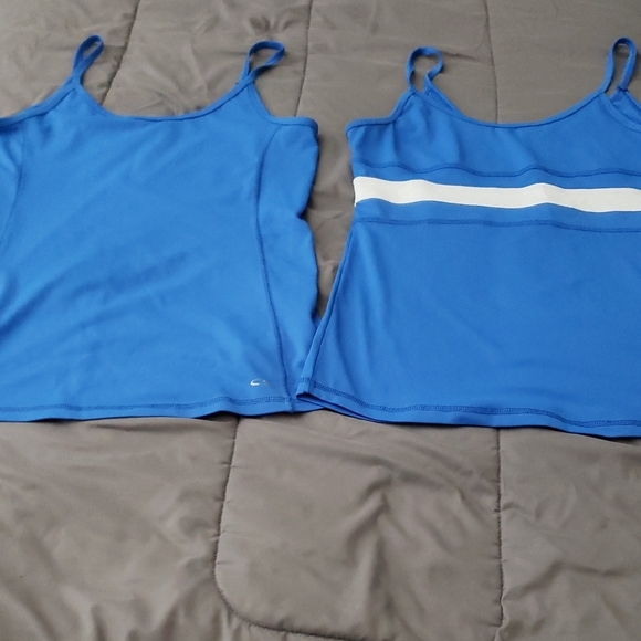 Champion Women's Blue Muscle Tees - Picture 1 of 6